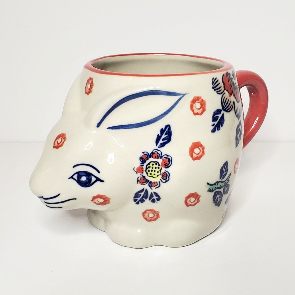 Yokohama Studio Hand Painted Bunny Rabbit Mug - See Description for Details